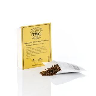 【TWG Tea】便利純棉濾茶袋 Disposable Cotton Tea Filter - 30件裝(共五入)