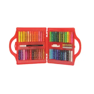 【Faber-Castell】紅色系  粗芯精裝油性粉彩條-50色(原廠正貨)