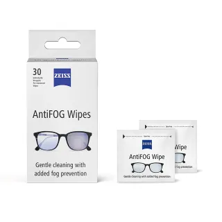 【ZEISS 蔡司】AntiFOG 專業防霧拭鏡紙30片盒裝