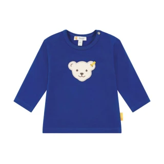 【STEIFF】熊頭童裝 長袖T恤衫(長袖上衣)