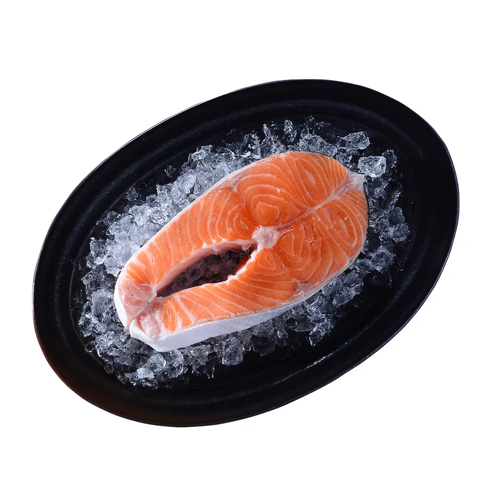 【頤珍鮮物】任選999出貨-加厚大滿足挪威鮭魚厚切(250g/盒)