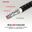 【GIGASTONE 立達】100W GaN氮化鎵三孔USB-C充電器+C to C 100W快充傳輸線(iPhone15/MacBook快充充電頭)