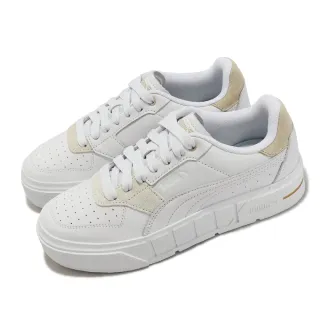 【PUMA】休閒鞋 Cali Court Match Wns 女鞋 白 厚底 增高 小白鞋 皮革(393094-02)