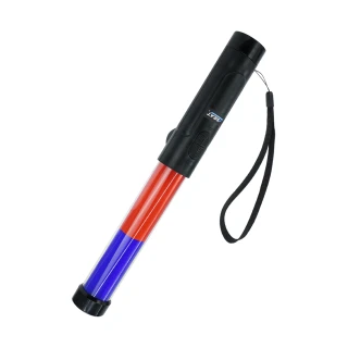 【Life工具】哨音交管棒 LED交通指揮棒 紅藍指揮棒 警用指揮棒 LED 130-TLA32RBH(交通指揮 警用裝備)