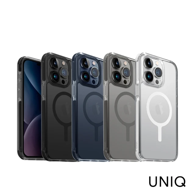 UNIQ iPhone 15 Pro Max 6.7吋 Combat四角強化軍規磁吸防摔三料保護殼(支援磁吸)