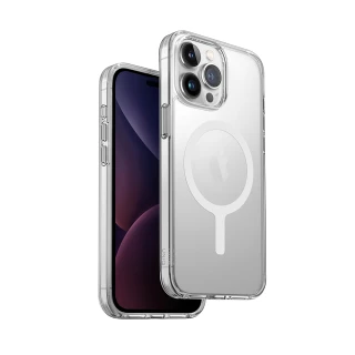 【UNIQ】iPhone 15 Pro 6.1吋 Lifepro Xtreme霧面磁吸防摔雙料保護殼-霧透(支援磁吸)