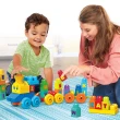 【Mega Bloks 美高積木】大積木音樂字母學習火車(兒童積木/學習積木/創意DIY拚搭)