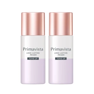 【SOFINA 蘇菲娜】Primavista零油光輕勻調色修飾乳 提亮款(二入組25ml*2)