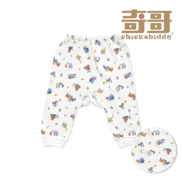 【奇哥官方旗艦】Chic a Bon 小小工程師初生褲/嬰兒褲(3-9個月)