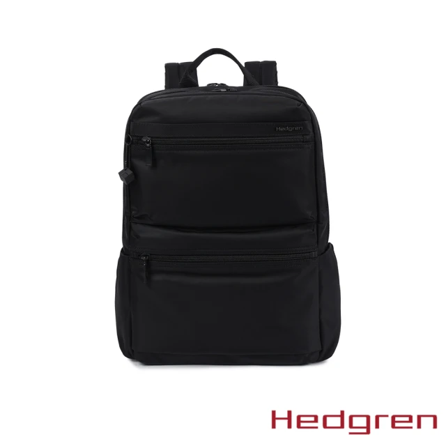 Hedgren HEDGREN INNER CITY系列 RFID防盜 15.4吋 雙格層 後背包(黑色)