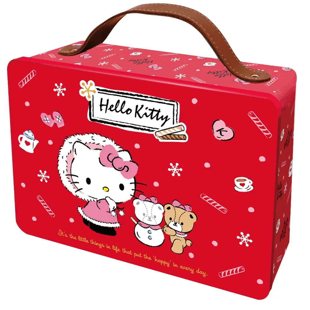【可口】小瓜呆脆笛酥Hello Kitty鐵盒組140g(三入組)