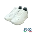 【IMAC】義大利孔洞厚底綁帶休閒鞋 白色(356490-WH)