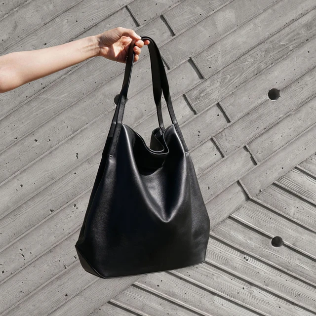 【Darker Than Black】New Tote bag 單肩托特包(側背包/單肩包/真皮包)
