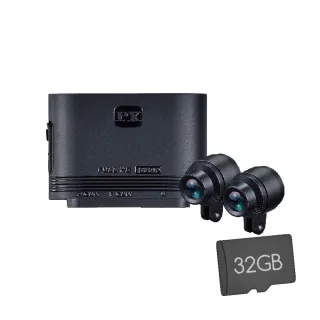 【-PX 大通】GX3HR Y型線版 雙鏡機車行車記錄器SONY VSCC56-3車規級前後雙錄 TS碼流紀錄器(鏡頭防水)