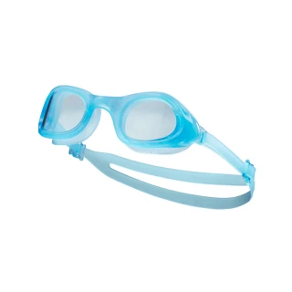【NIKE 耐吉】SWIM 成人 泳鏡 超廣角 EXPANSE 藍 NESSB161-431