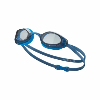 【NIKE 耐吉】SWIM 成人 泳鏡 專業型 VAPOR 藍 NESSA177-444