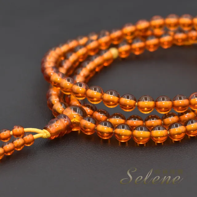 【鑫運來】◎琥珀108顆念珠(#1)