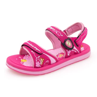 【G.P】兒童夢幻公主風磁扣兩用涼拖鞋G3830B-桃紅色(SIZE:31-36 共二色)