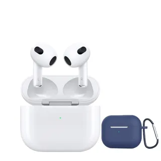 【Apple 蘋果】獨家保護套+掛繩組AirPods 3(MagSafe充電盒)