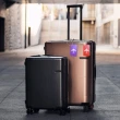 【東京 Ito】紫色 鋁合金行李牌(行李箱吊牌 拉絲箱包配件 行李牌 旅行用品 行李登機牌飛機)