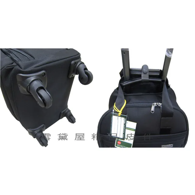 【YESON】拉桿袋旅行袋可登機360度旋轉輪同18吋容量(高單數防水尼龍布台灣製造精品輕量全齡)