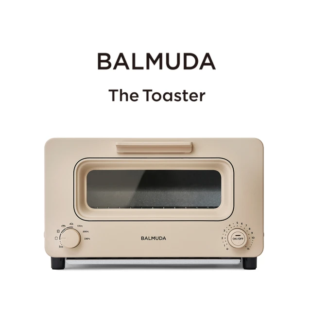 【BALMUDA】The Toaster 蒸氣烤麵包機(奶茶K05C-BG)