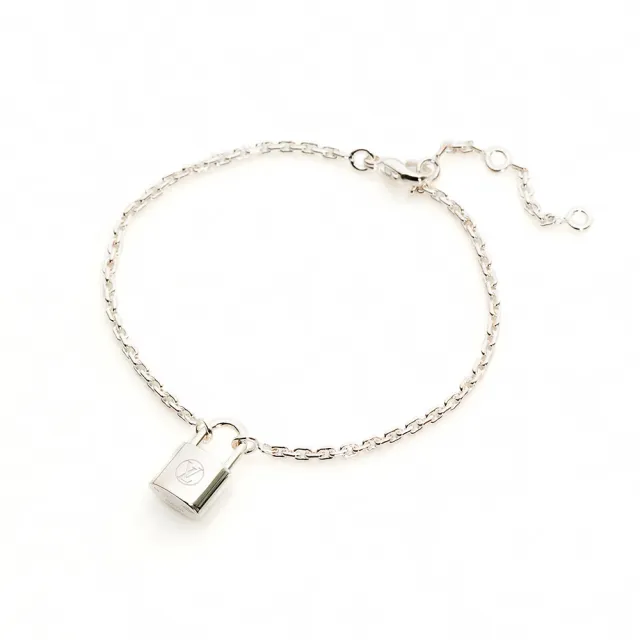 Louis Vuitton Lockit X Doudou Louis Bracelet - Blue, Sterling Silver Charm,  Bracelets - LOU806309