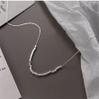 【KT DADA】韓國項鍊 名牌項鍊 設計高級感 輕奢項鍊 學生生日禮物 鎖骨鏈項墜 女生飾品 全純銀項鍊