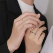 【KT DADA】情侶戒指 對戒 結婚戒指 訂婚戒指 純銀戒指 素戒指 銀戒指 細戒指 磨砂戒指 可調式戒指