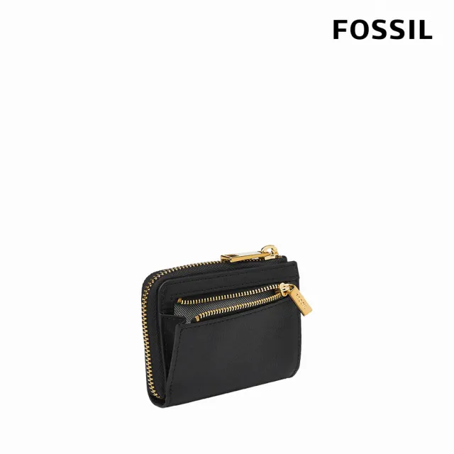 FOSSIL 官方旗艦館】Liza 真皮零錢包-黑色SL6406G001 - momo購物網 