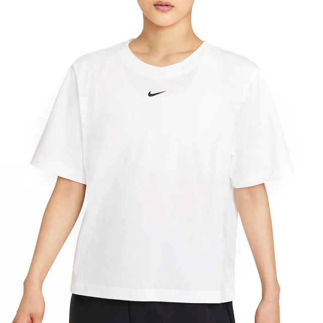 NIKE 耐吉NIKE 耐吉 Sportswear Essential 女款 白色 Logo 運動 休閒 短袖 DD1238-100