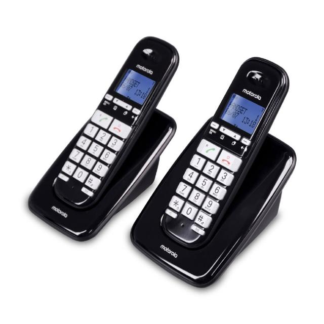 【Motorola】大字鍵DECT無線雙機(S3002)
