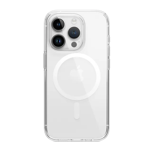 【Elago】iPhone 15 Pro 6.1吋 Hybrid全覆式透明MagSafe相容手機殼