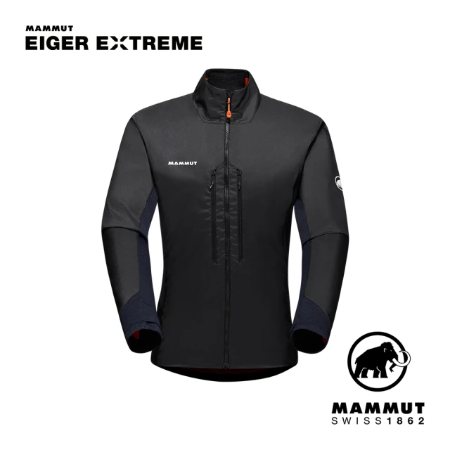 Mammut 長毛象 Eigerjoch IN Hybrid Jacket Men 極限艾格防風防潑水保暖外套 黑色 男款 #1013-01710