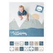 【lulujo】BABY FIRST YEART 包巾卡片禮盒+透氣洞洞毯