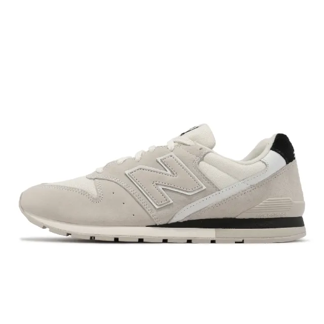 NEW BALANCE】休閒鞋996 V2 男鞋米白黑麂皮復古運動鞋NB 紐巴倫