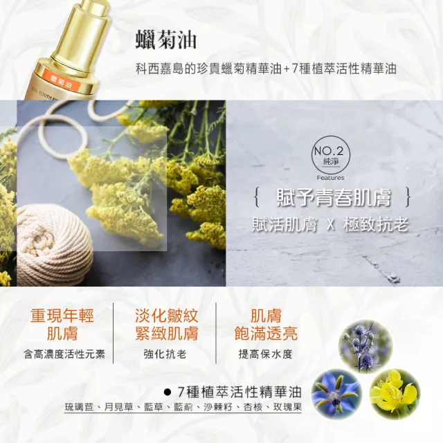 【Sesedior 希希娣兒】美容精華油系列30ML(蠟菊油/沙棘油/辣木油)