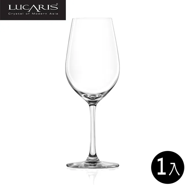 【LUCARIS】無鉛水晶夏多內白酒杯 365ml 1入 Tokyo系列(白酒杯 水晶玻璃杯 Chardonnay)