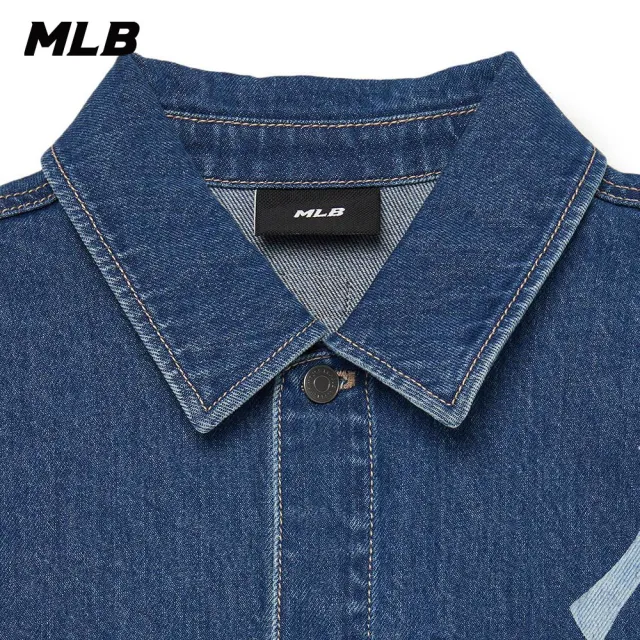 【MLB】牛仔丹寧襯衫 紐約洋基隊(3ADRB0334-50INS)