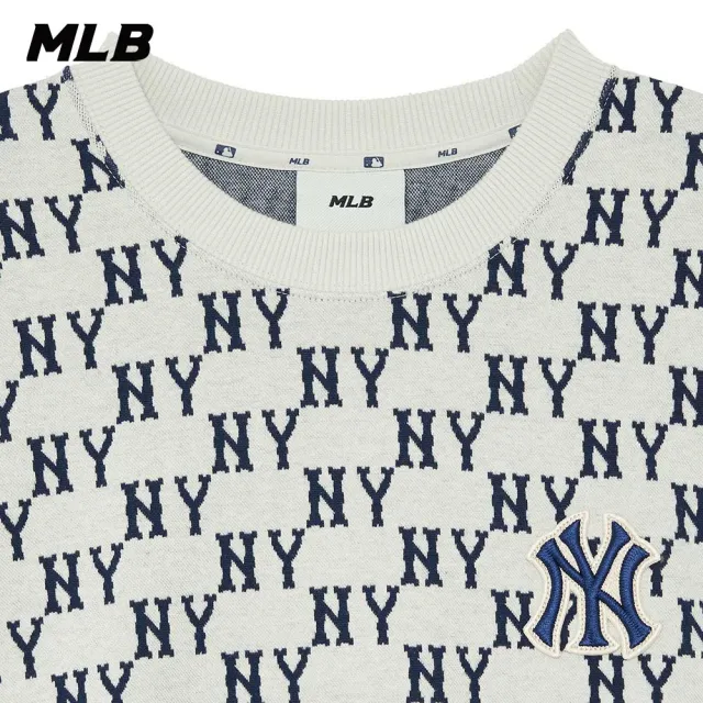 【MLB】連身裙 長版上衣 MONOGRAM系列 紐約洋基隊(3FOPM0134-50CRD)