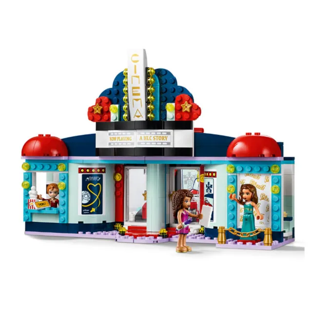 【LEGO 樂高】Friends 姊妹淘系列 - 心湖城電影院(41448)