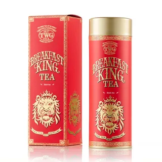 【TWG Tea】頂級訂製茗茶 國王早餐茶 130g/罐(Breakfast King Tea;黑茶)