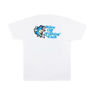 【WAVE OFF】FISHING CLUB T恤-白 共4色(現貨商品 冬新品  上衣  短袖上衣 短袖T恤)