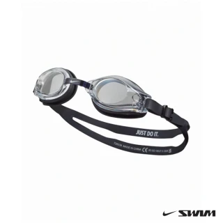 【NIKE 耐吉】SWIM GOGGLE 基本訓練行泳鏡 黑 NESSC169-000