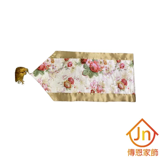 【J&N】香妮仿絲檯布38*178●紅色(1入)