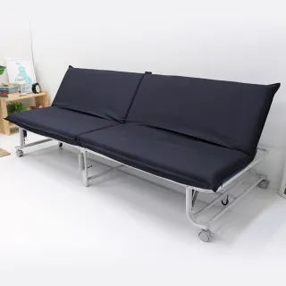 【台客嚴選】亞諾移動式收納摺疊沙發床椅(沙發床 折疊床 看護床 陪伴床 收納床)
