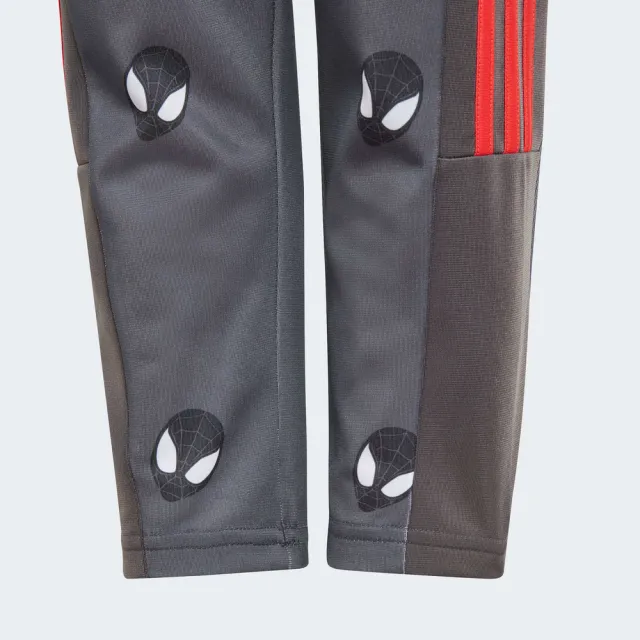 【adidas 愛迪達】MARVEL 蜘蛛人運動長褲 童裝(IB4850)