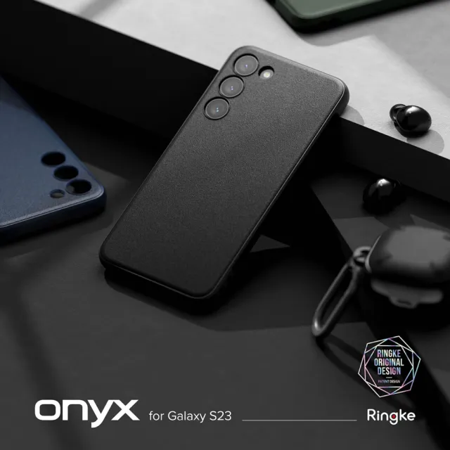 【Ringke】三星 Galaxy S23 6.1吋 Onyx 防撞手機保護殼 黑 綠 紫 藍(Rearth 軍規防摔 手機殼)