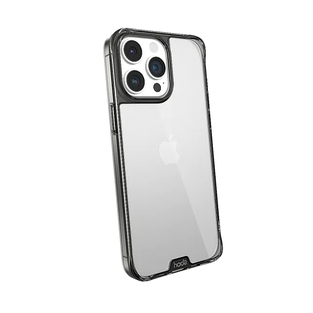 【hoda】iPhone 15/15 Plus/15 Pro/15 Pro Max 晶石鋼化玻璃軍規防摔保護殼