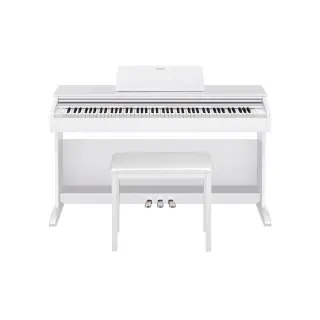【CASIO 卡西歐】原廠直營數位鋼琴AP-270WEC2白色(含琴椅)